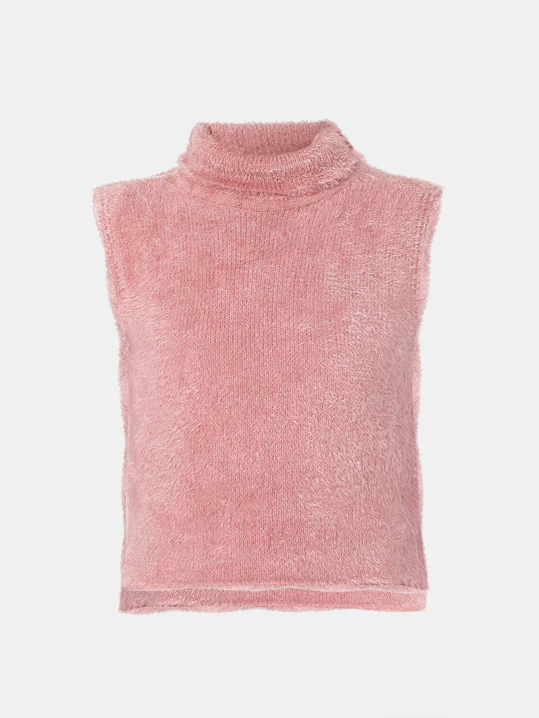 Beige High Neck Top - Image 7