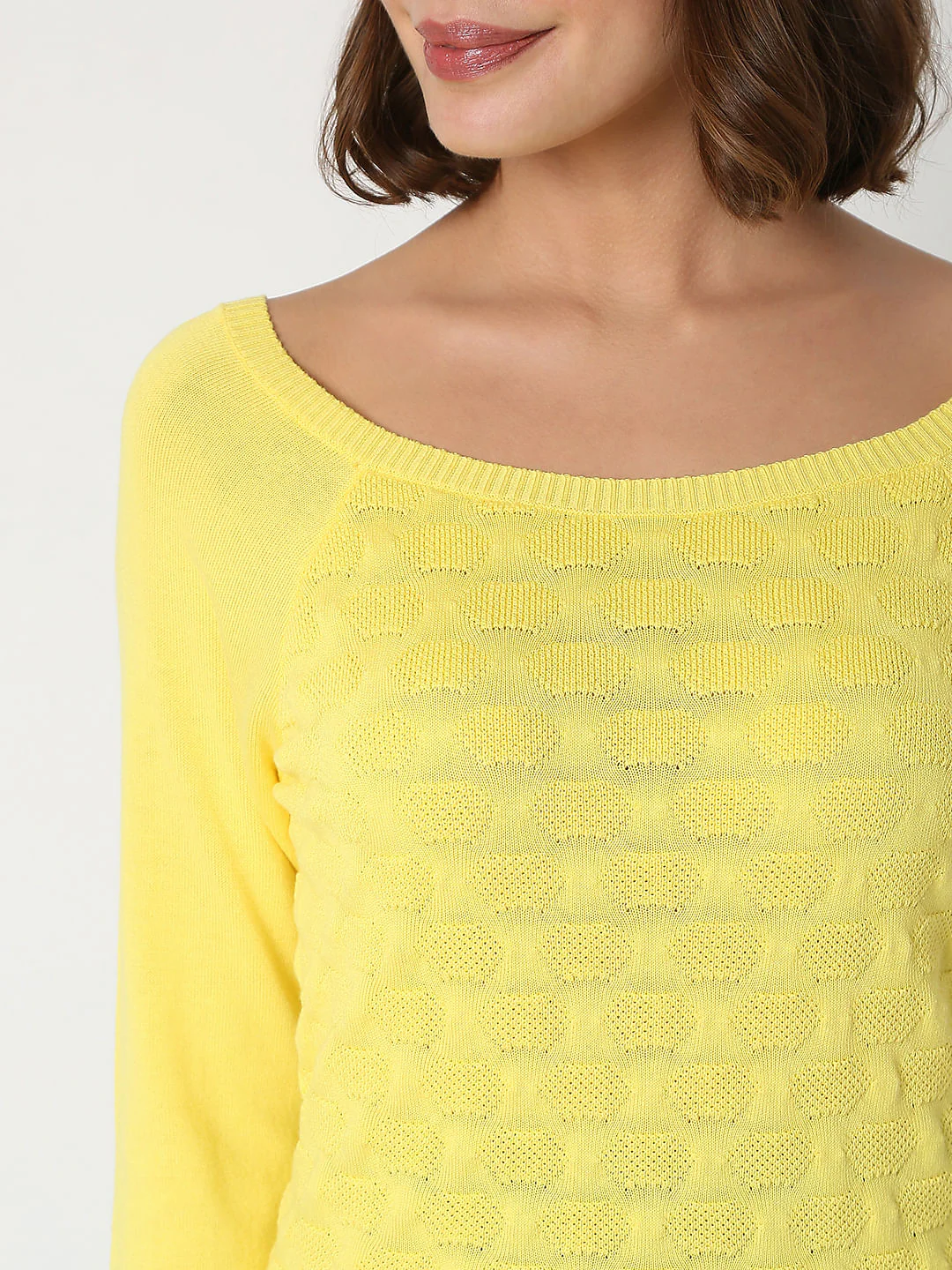 Yellow Jacquard Pullover - Image 6