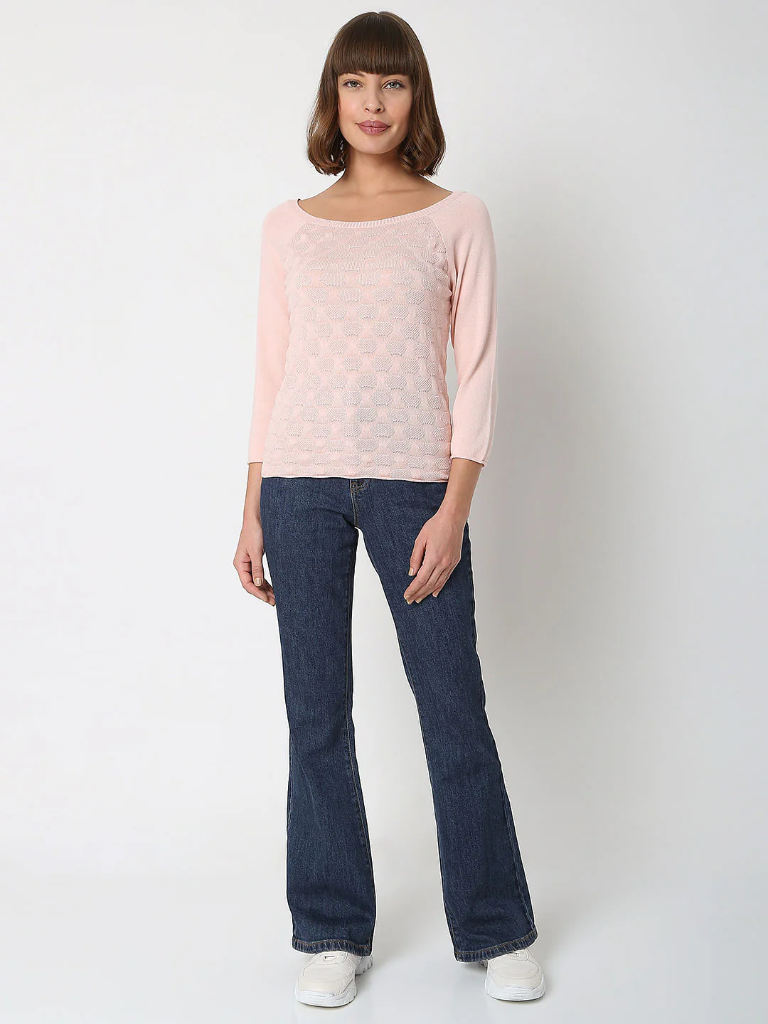 Pink Jacquard Pullover - Image 5