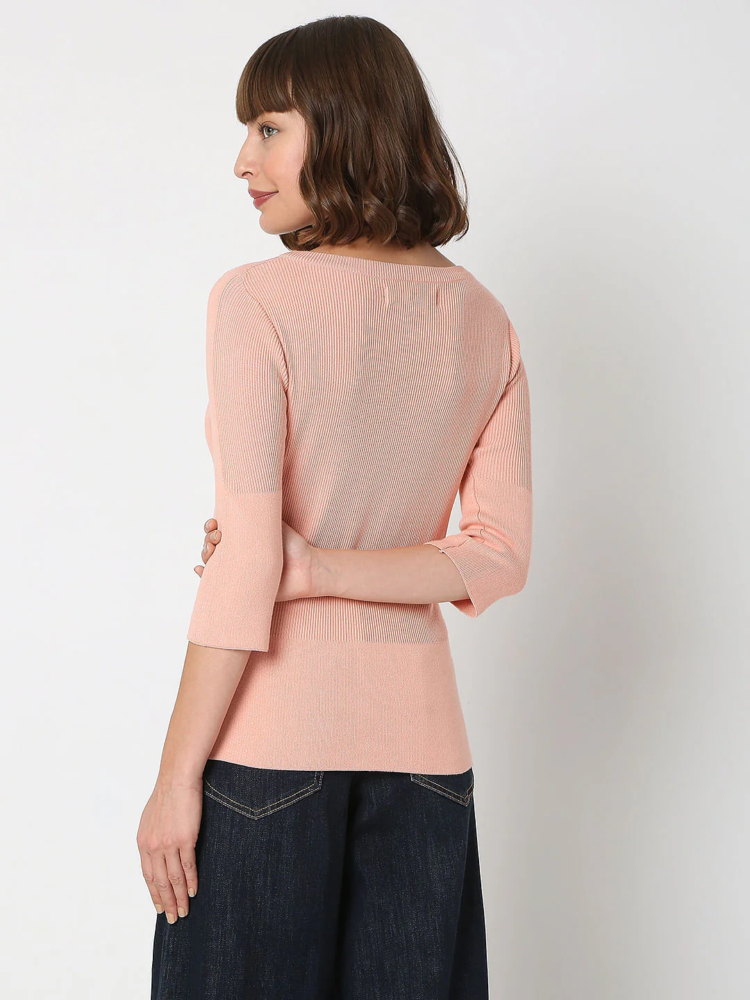 Pink Ribbed Top - Image 4