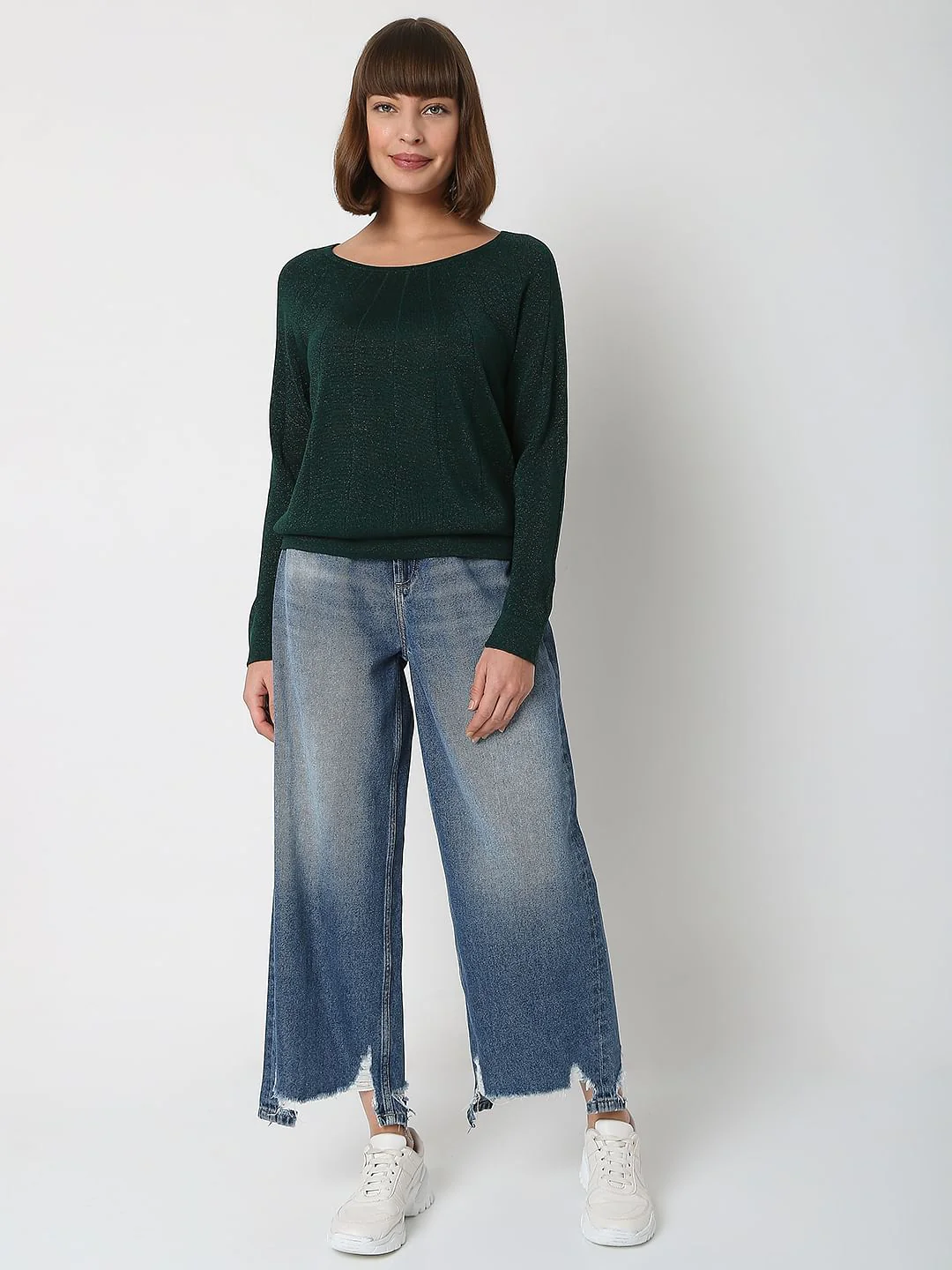 Dark Green Knit Top - Image 5