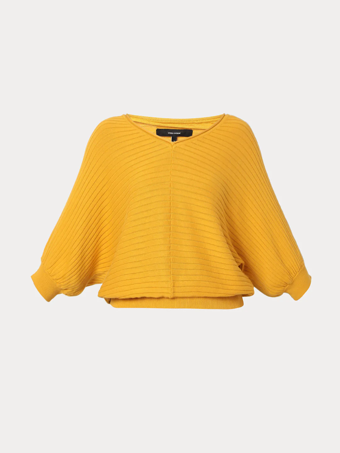 Yellow Dolman Sleeve Knit Top - Image 7