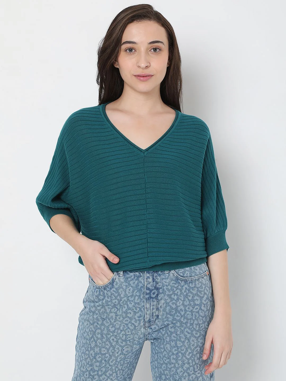 Green Knitted Top - Image 2