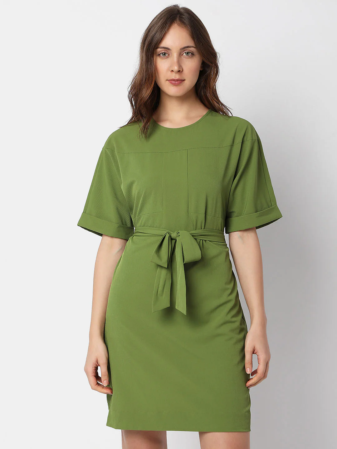 Green Mini Dress - Image 2