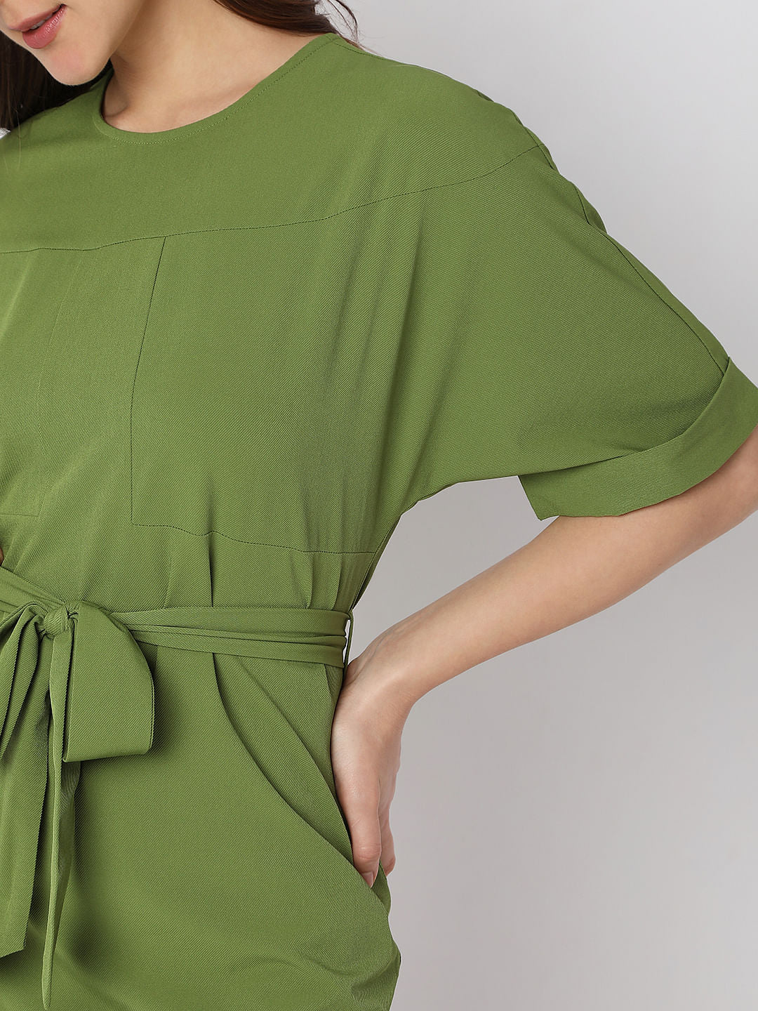 Green Mini Dress - Image 6
