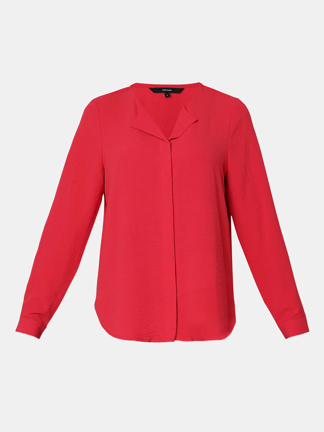 Magenta Solid Shirt - Image 7