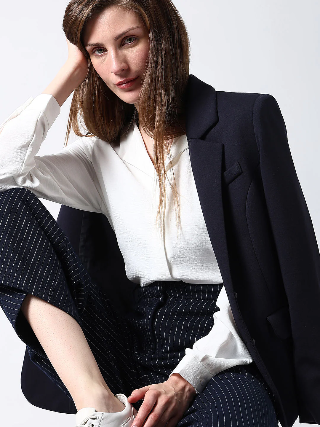 White Solid Shirt