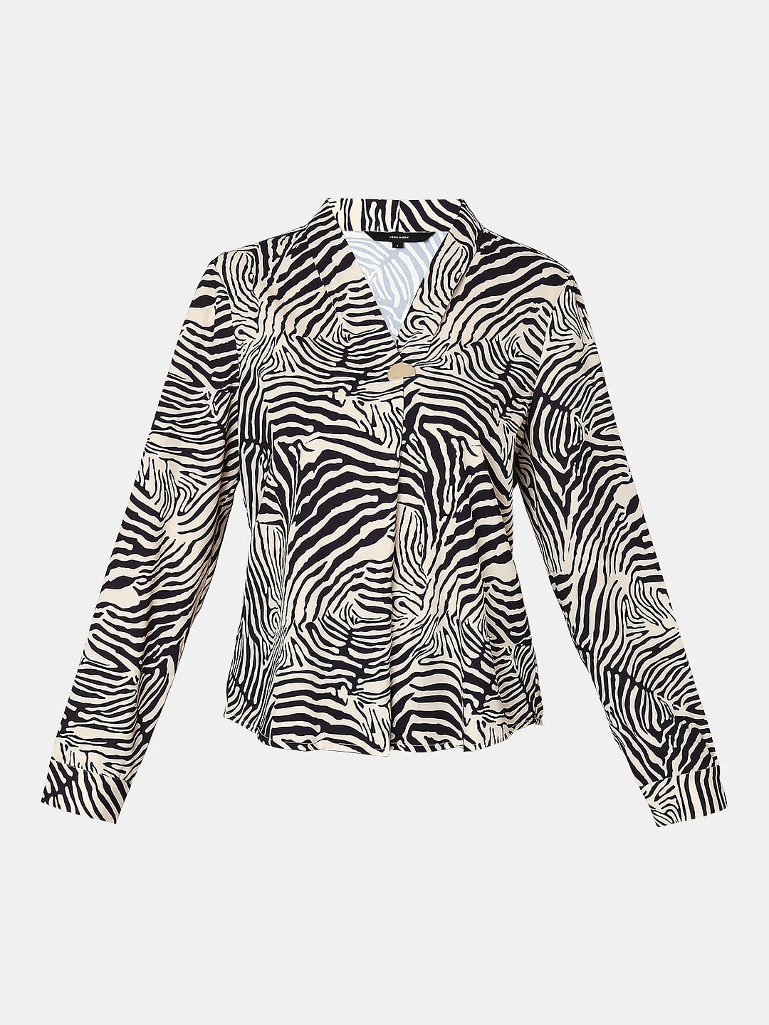 Beige Animal Print Top - Image 7