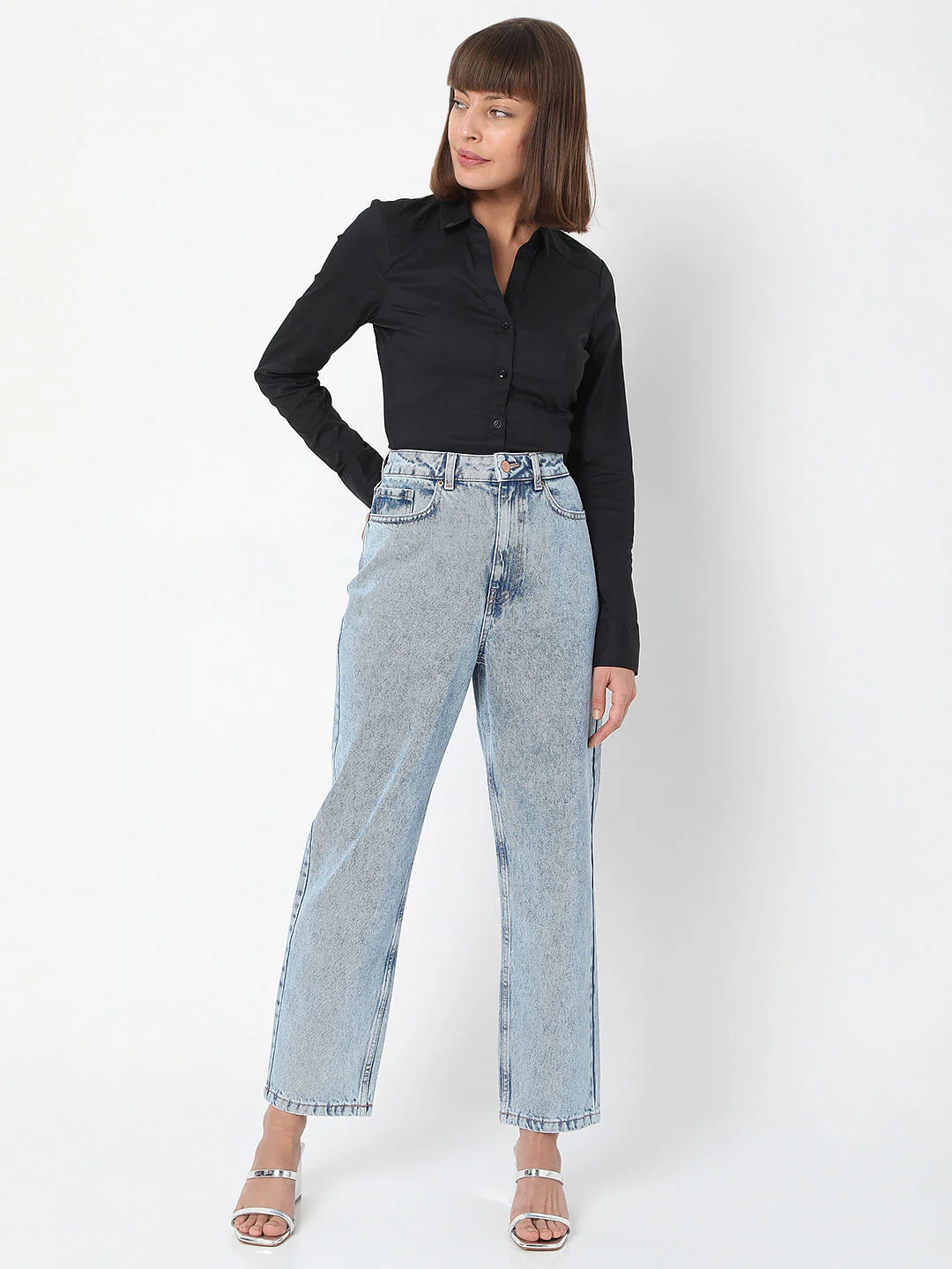 Light Blue Mom Jeans - Image 6