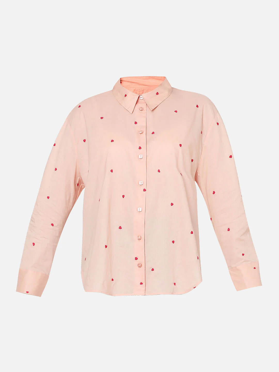 Pink Heart Print Shirt - Image 7