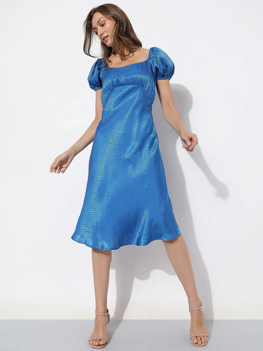 Blue Midi Dress - Image 2