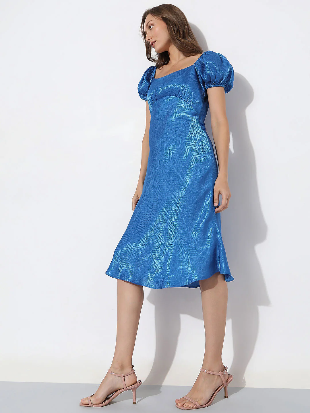 Blue Midi Dress - Image 3