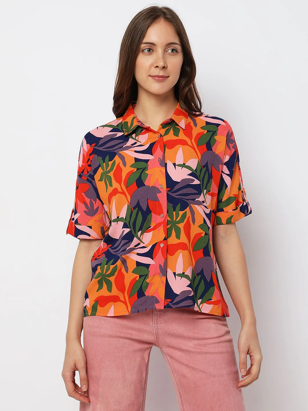 Pink Floral Shirt - Image 2