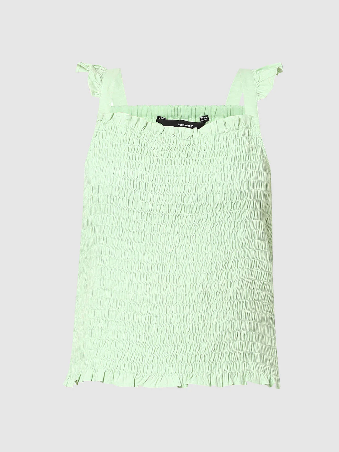 Green Smocked Top - Image 6