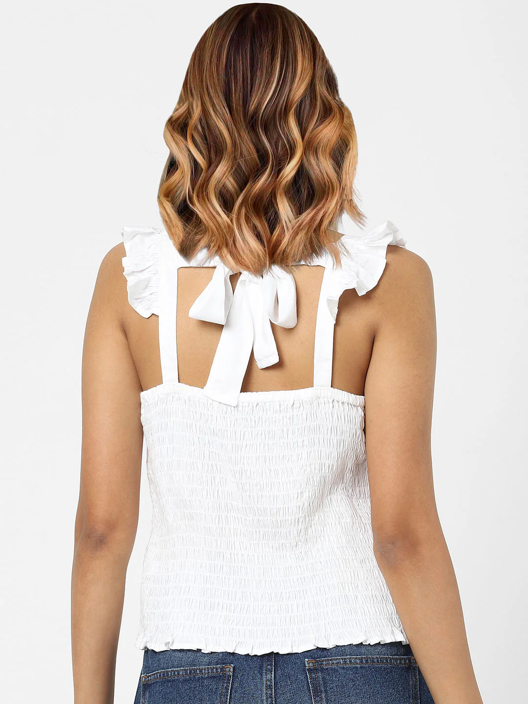 White Smock Top - Image 3