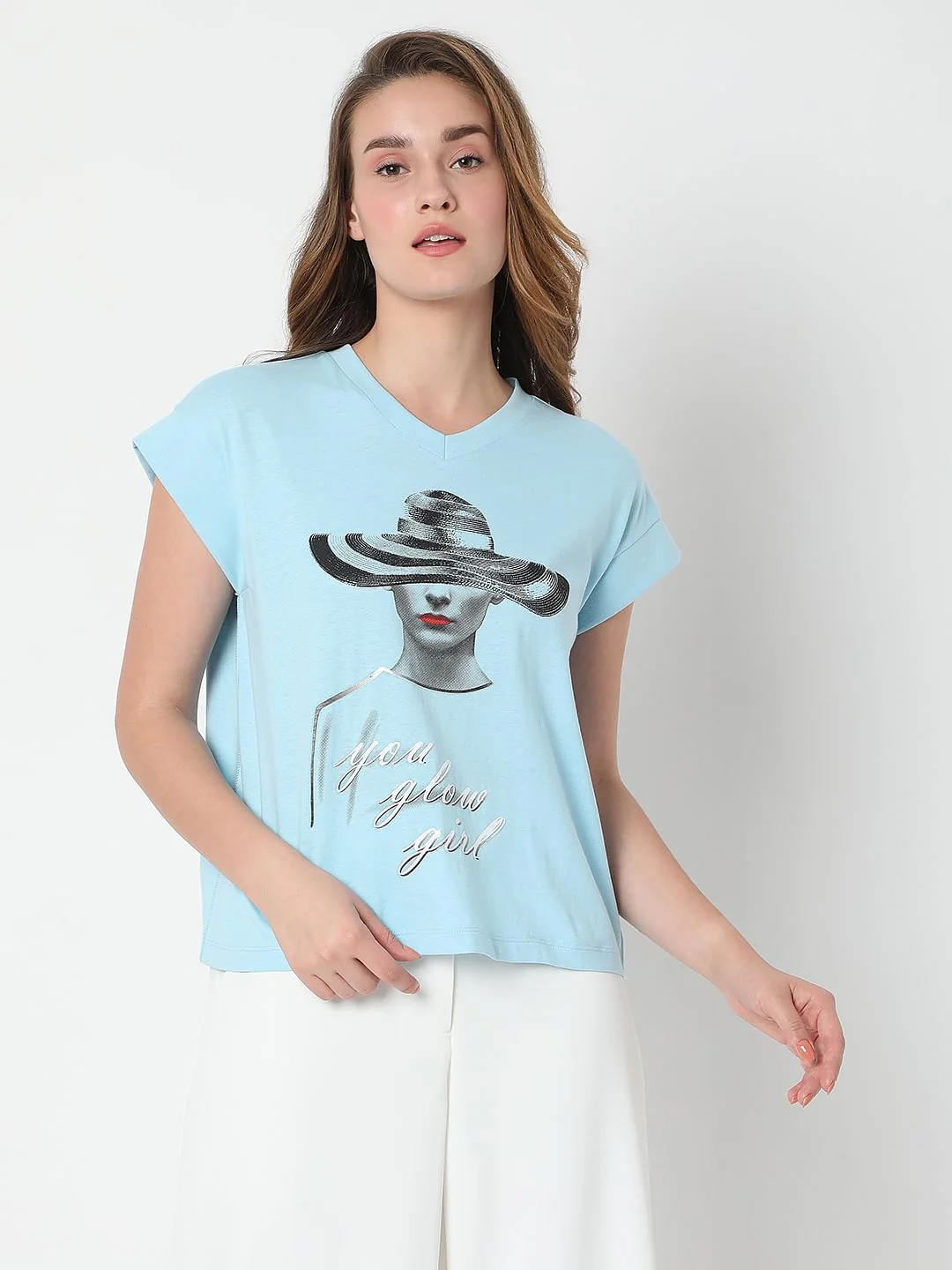 Blue Graphic T-Shirt - Image 2