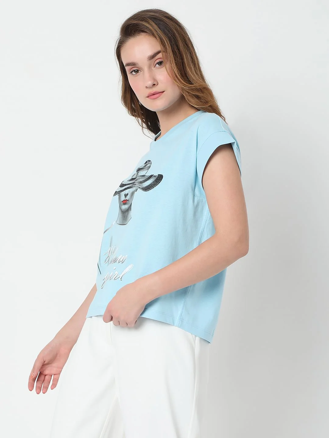 Blue Graphic T-Shirt - Image 3