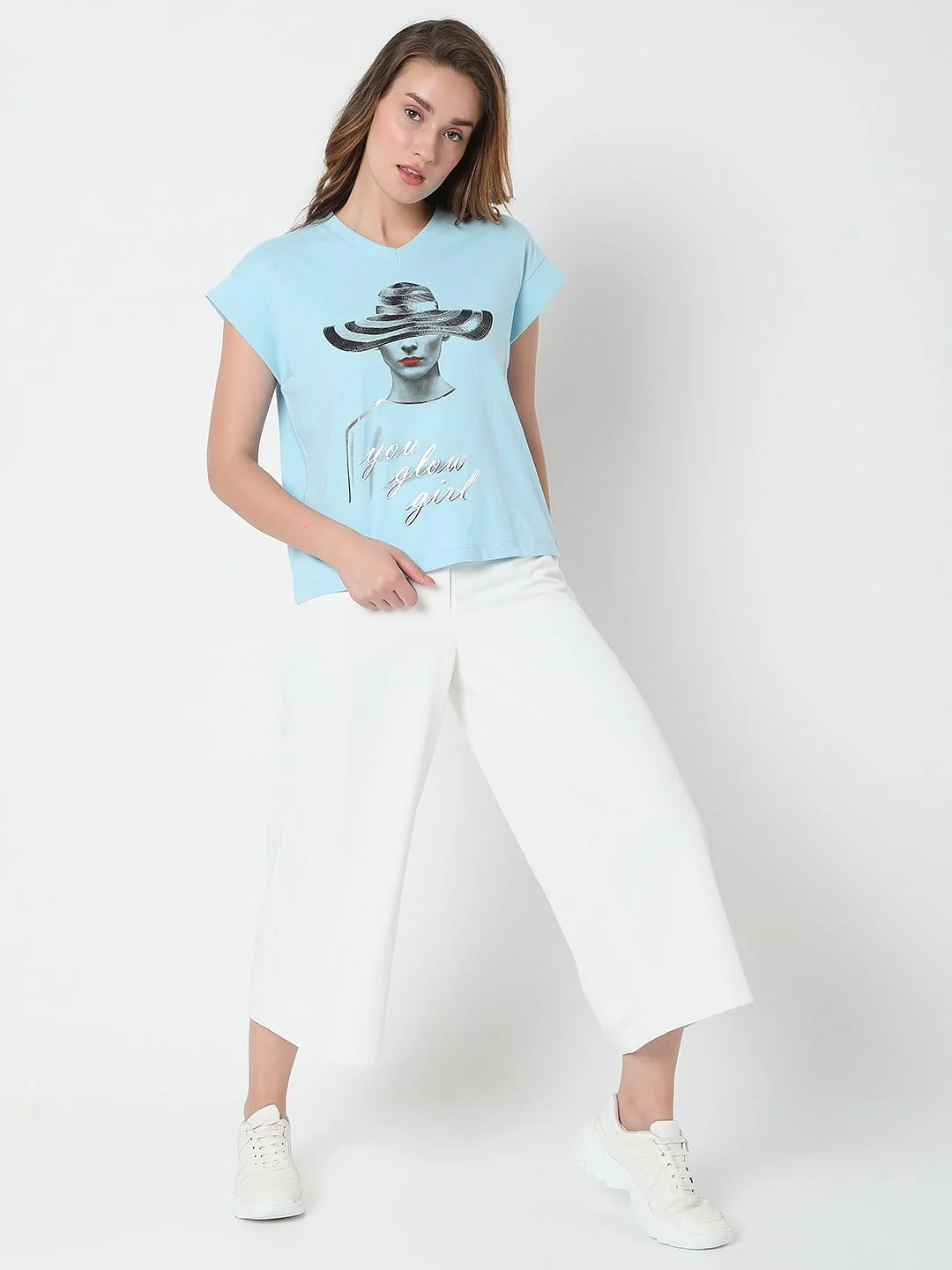 Blue Graphic T-Shirt - Image 5