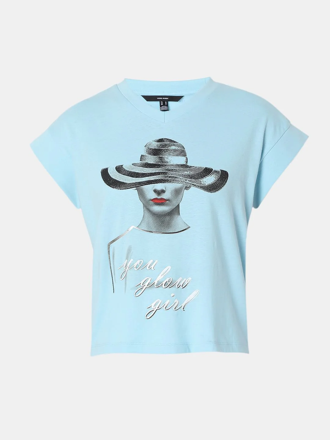 Blue Graphic T-Shirt - Image 7