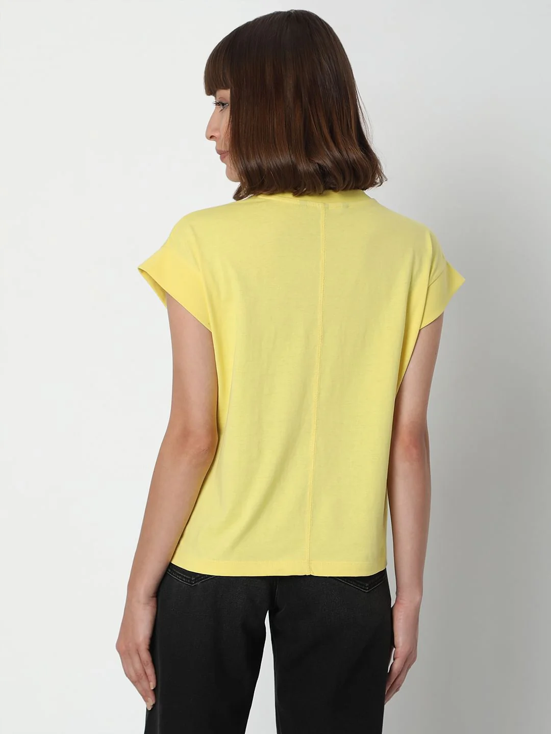 Yellow Graphic T-Shirt - Image 4