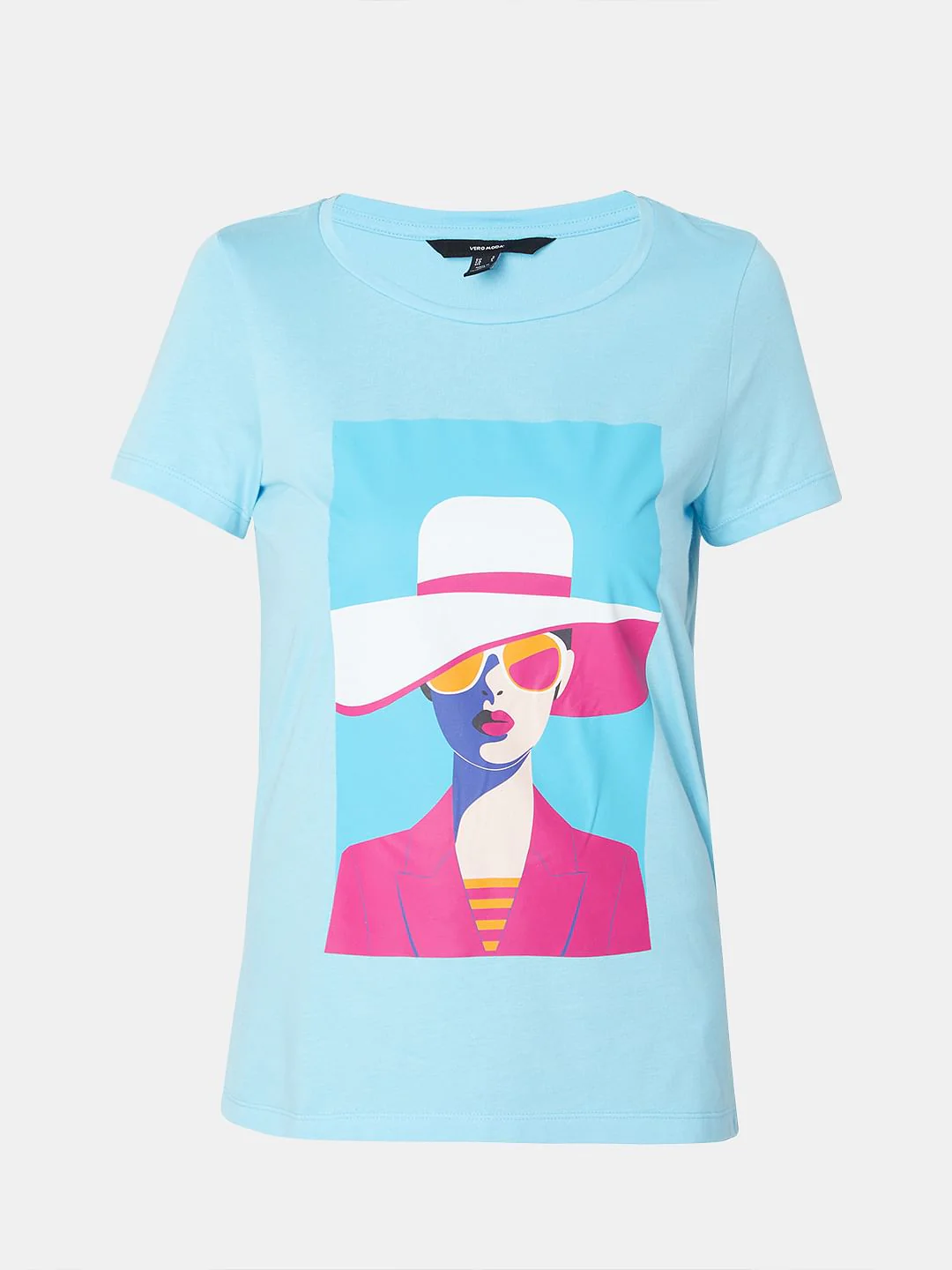 Blue Graphic Print T-Shirt - Image 7