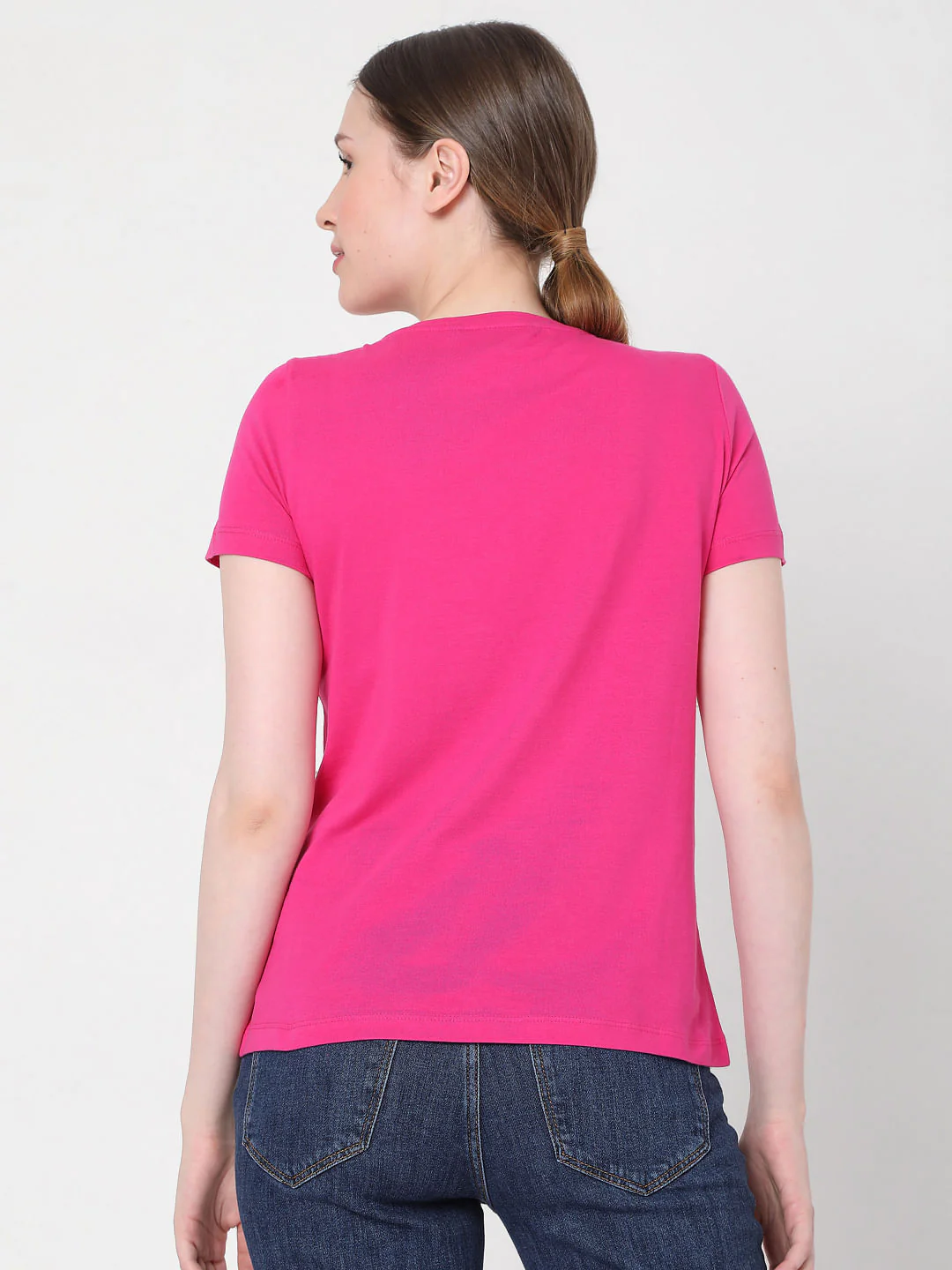 Pink Graphic Print T-Shirt - Image 4