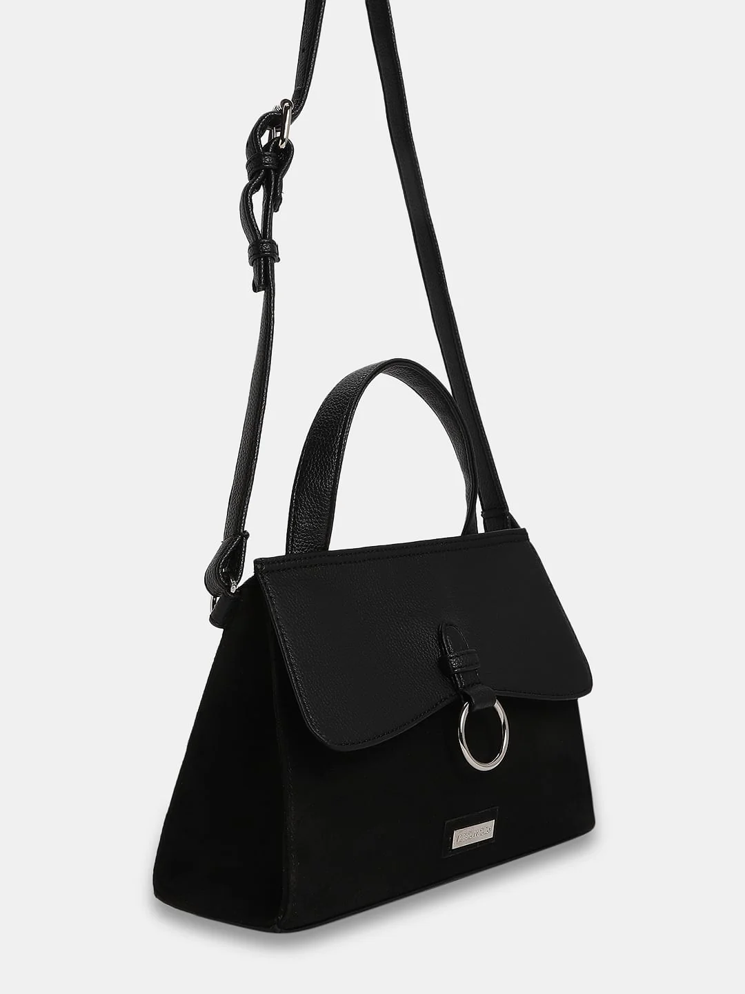 Black Baguette Bag - Image 3