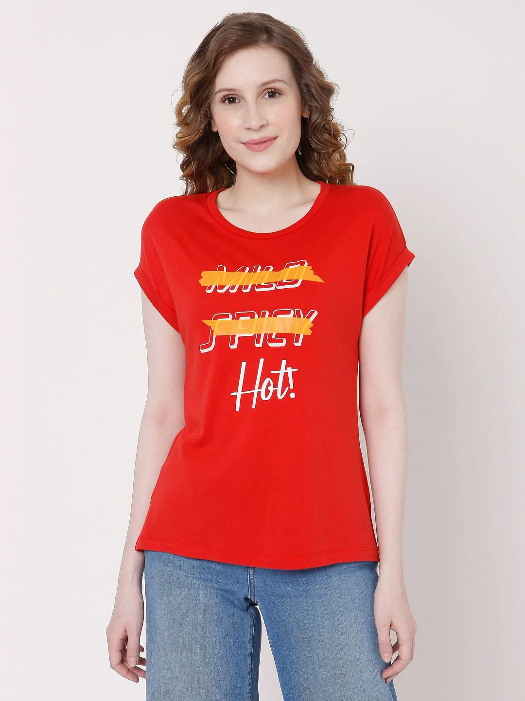 Red Graphic Print T-Shirt - Image 2