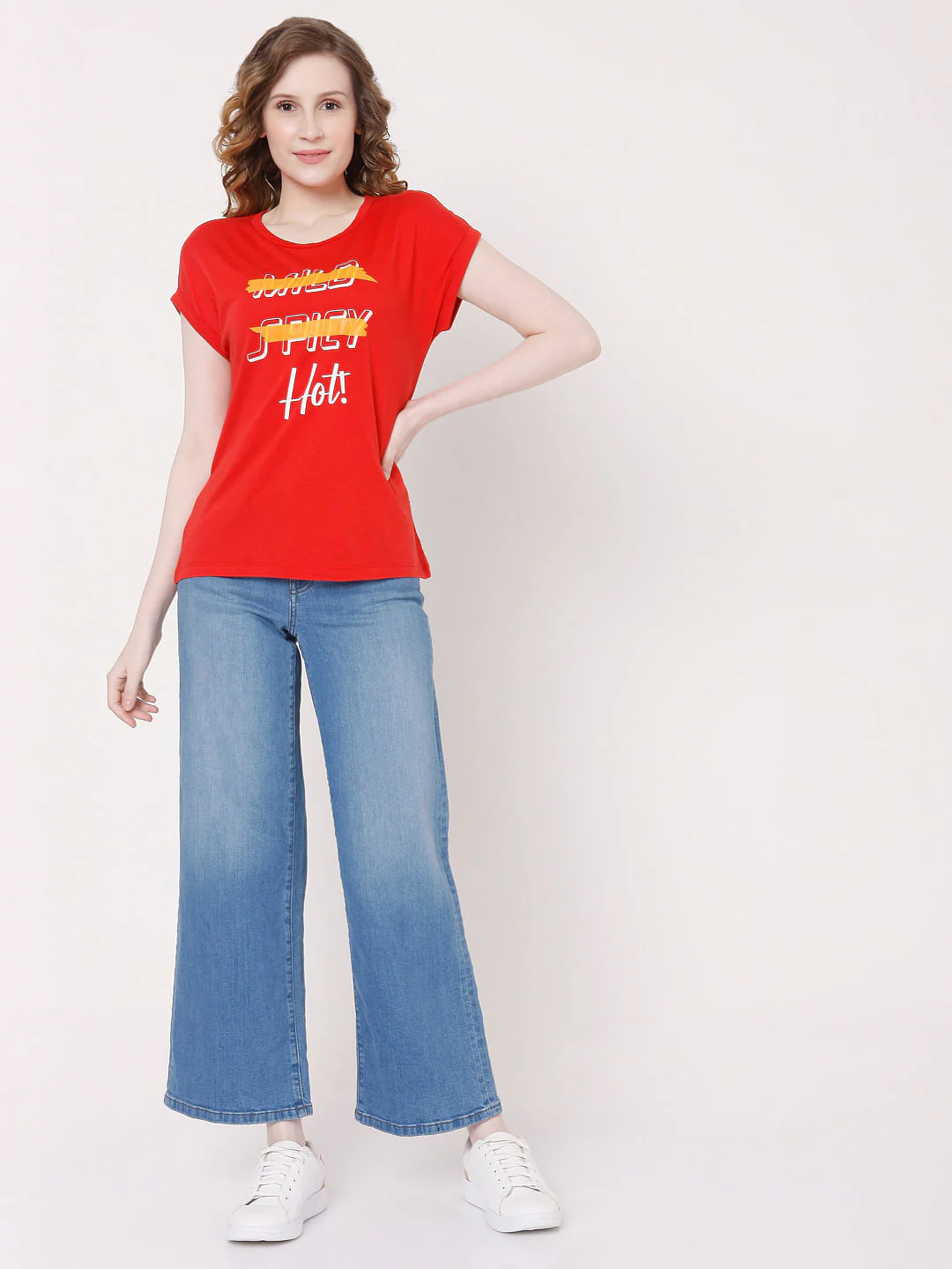 Red Graphic Print T-Shirt - Image 5