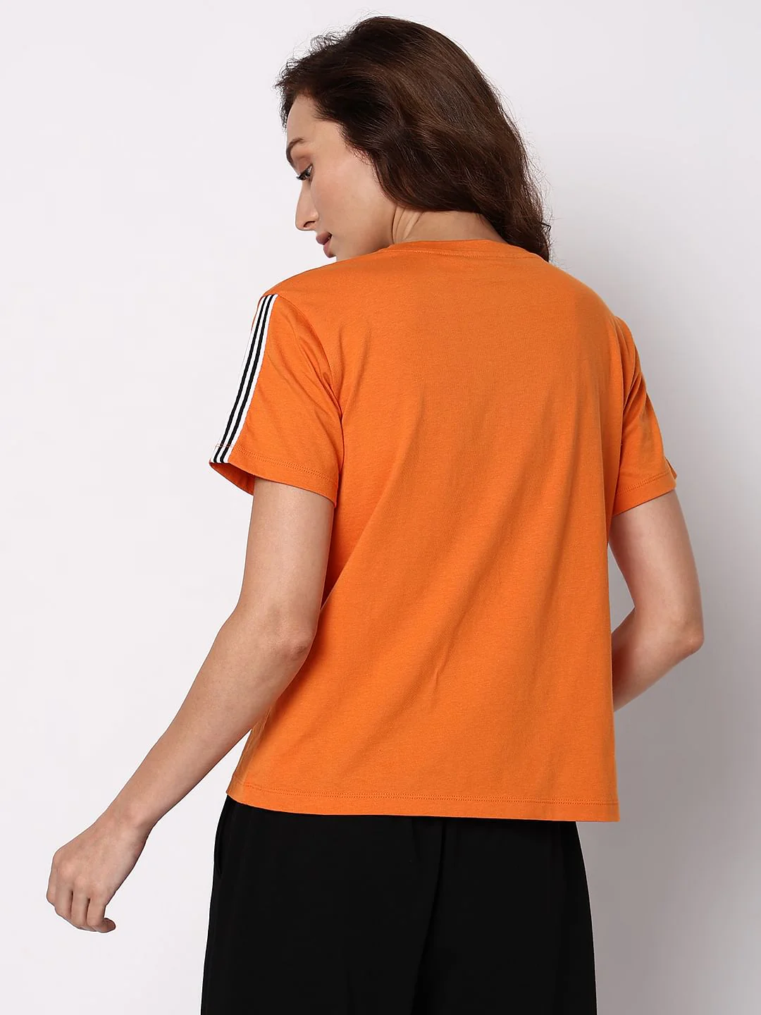 Orange Picture Collage Print T-Shirt - Image 4