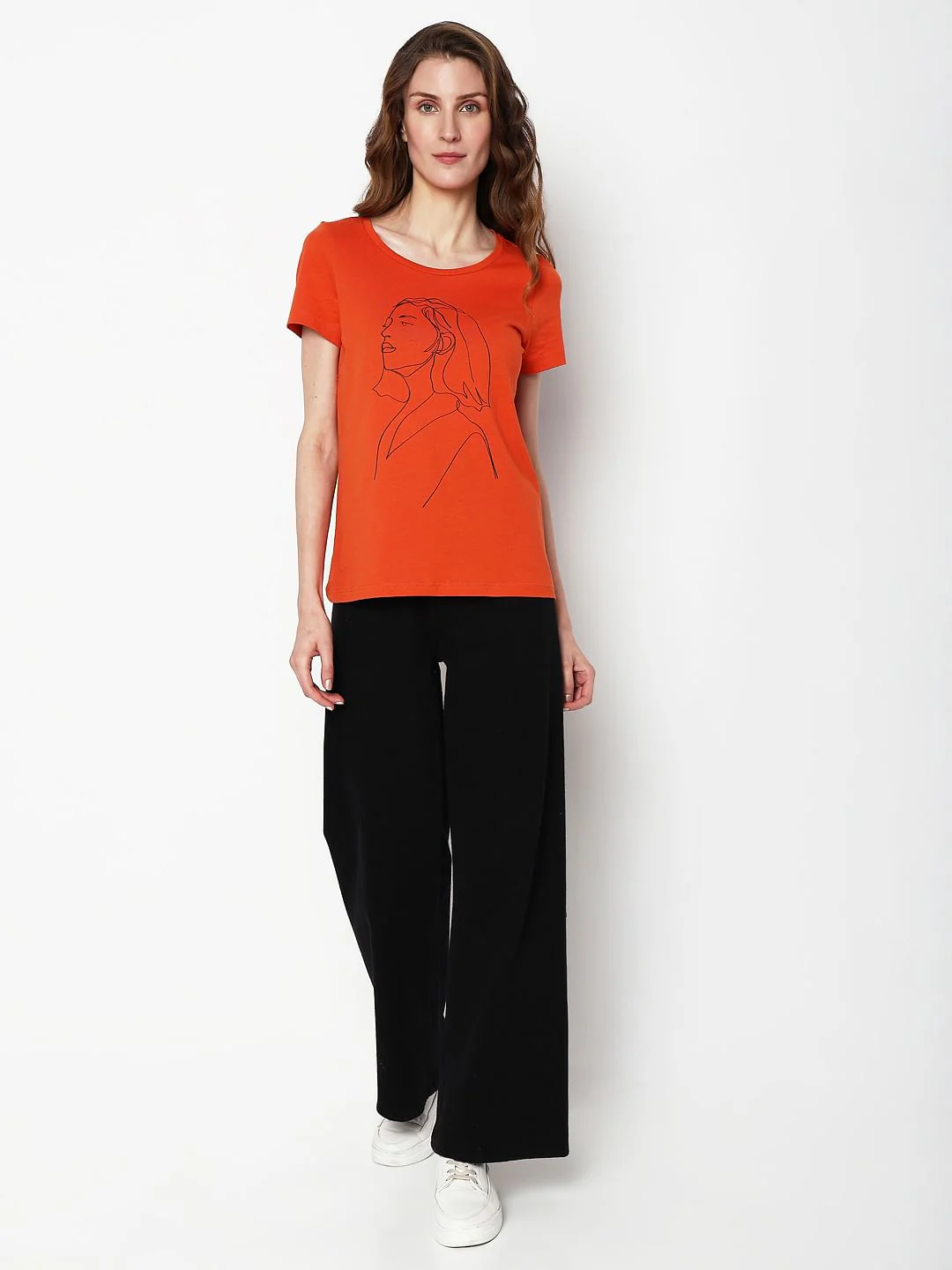 Rust Graphic Print T-Shirt - Image 5