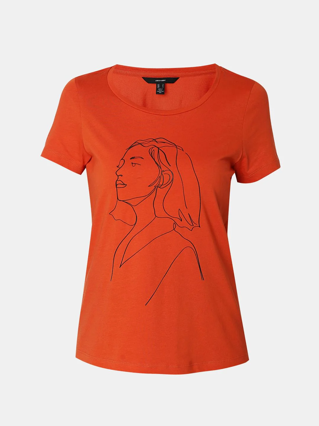 Rust Graphic Print T-Shirt - Image 7