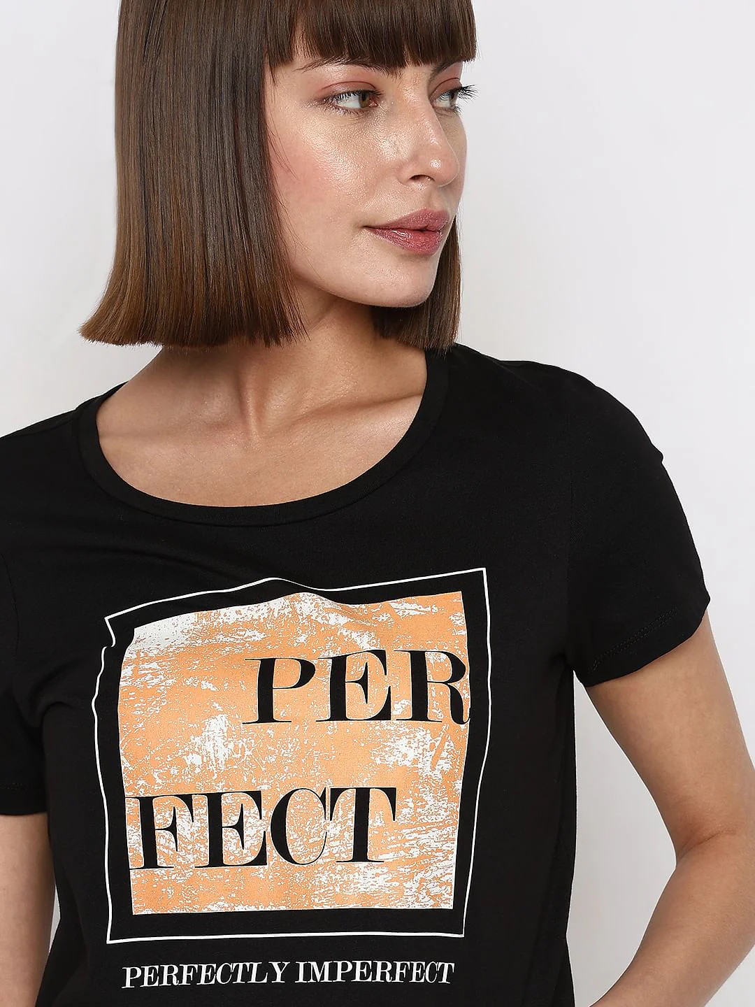 Black Graphic Print T-Shirt - Image 6