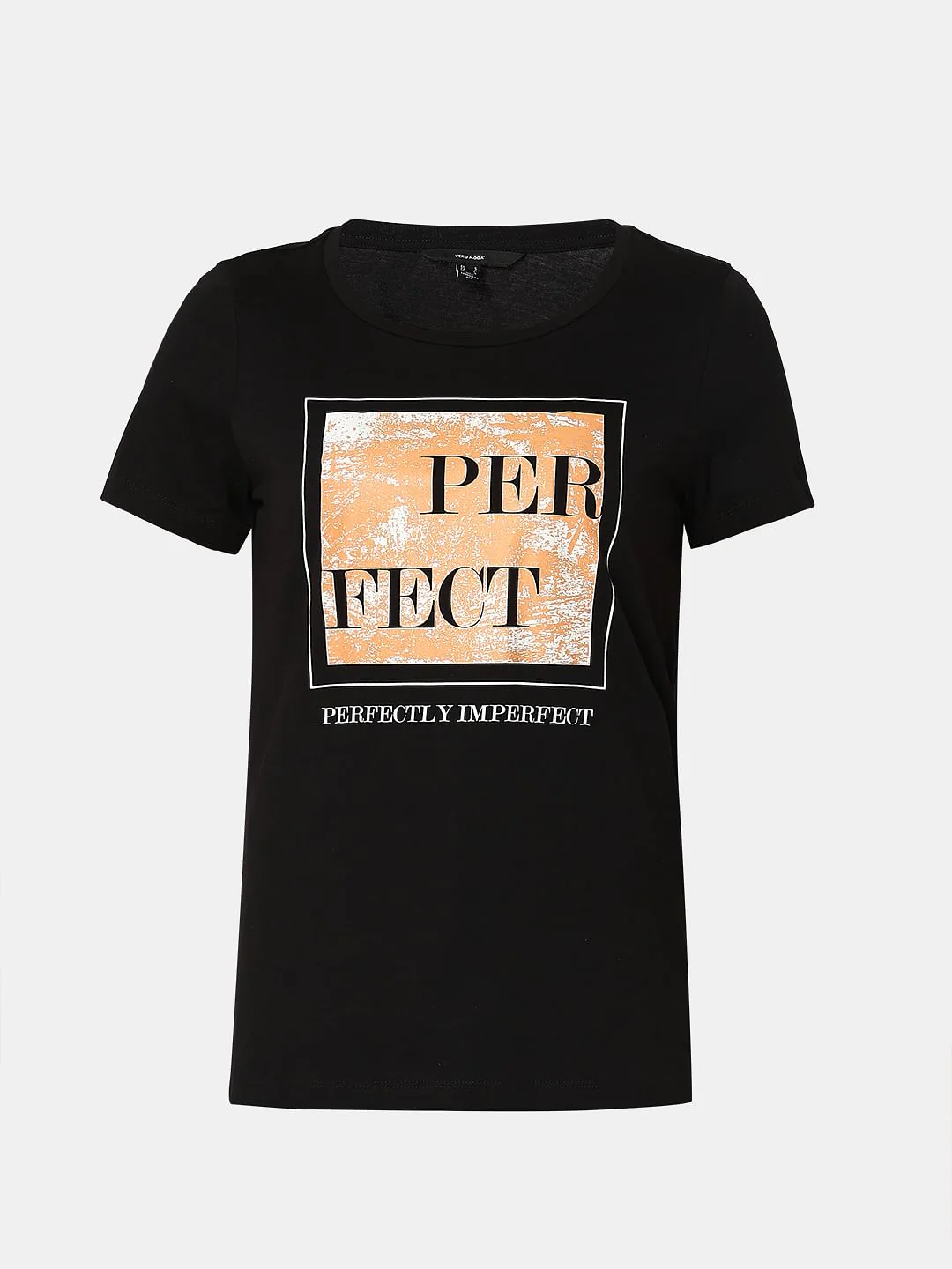 Black Graphic Print T-Shirt - Image 7