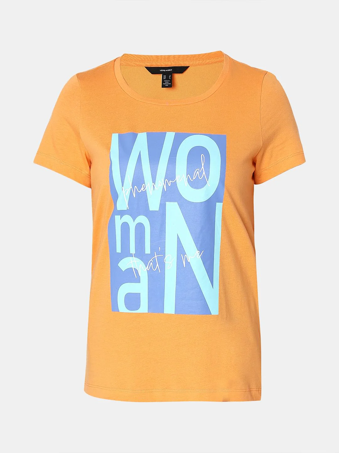Orange Graphic Print T-Shirt - Image 7
