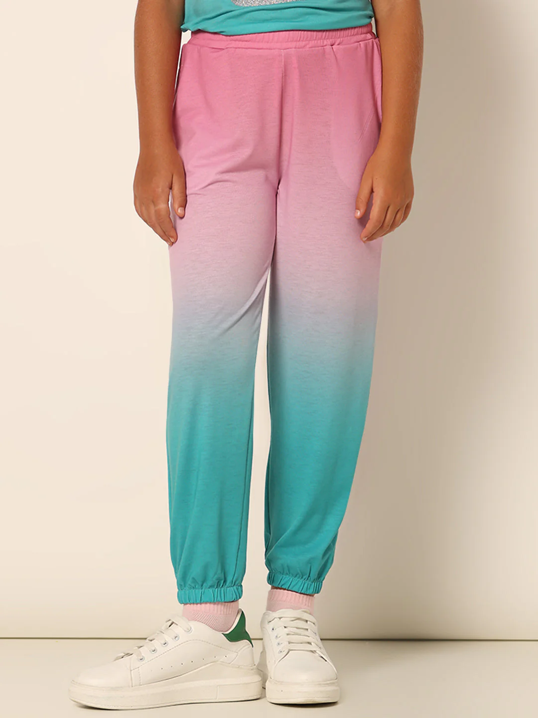 GIRLS Pink Ombre Pants - Image 2