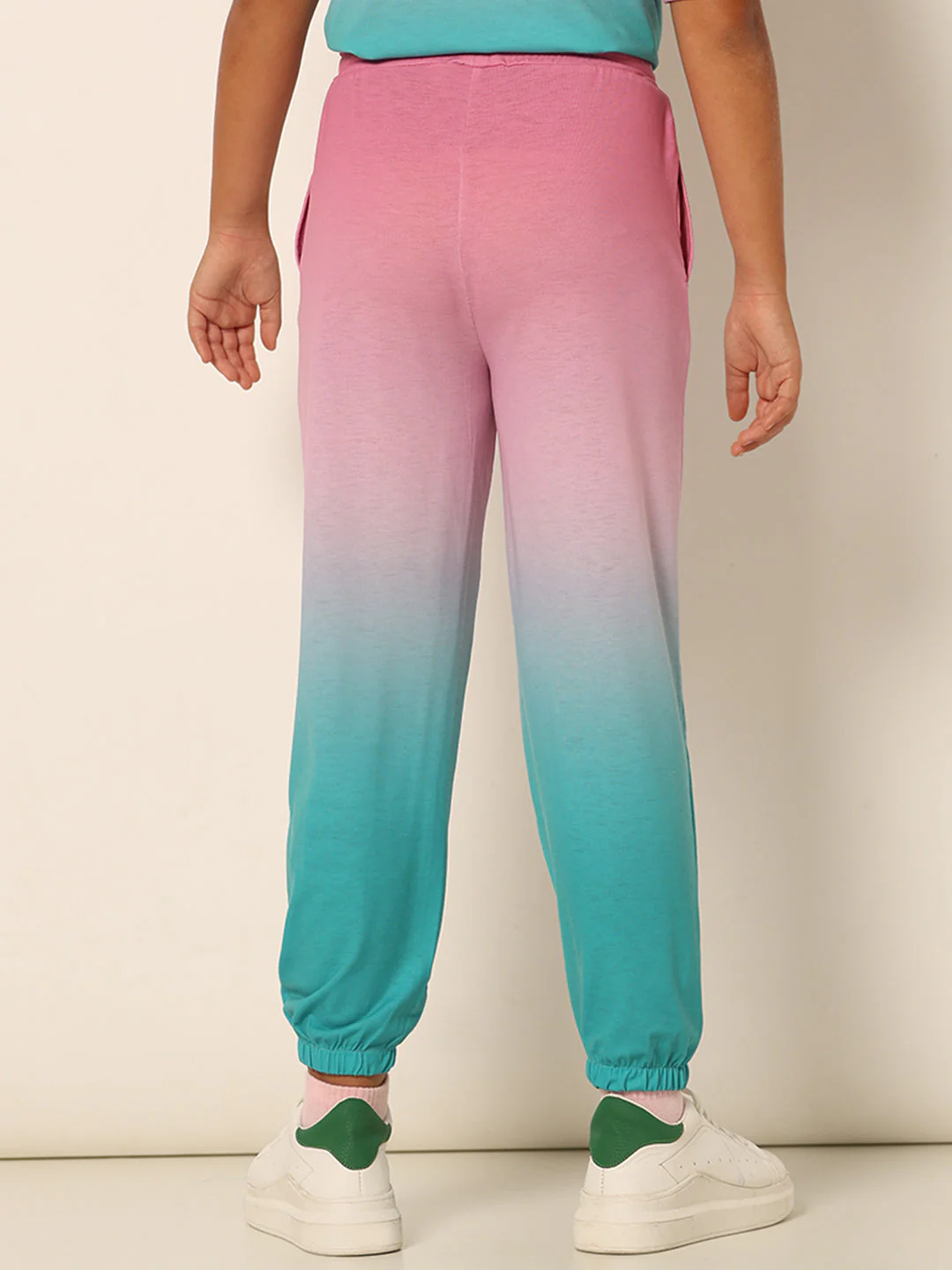 GIRLS Pink Ombre Pants - Image 3