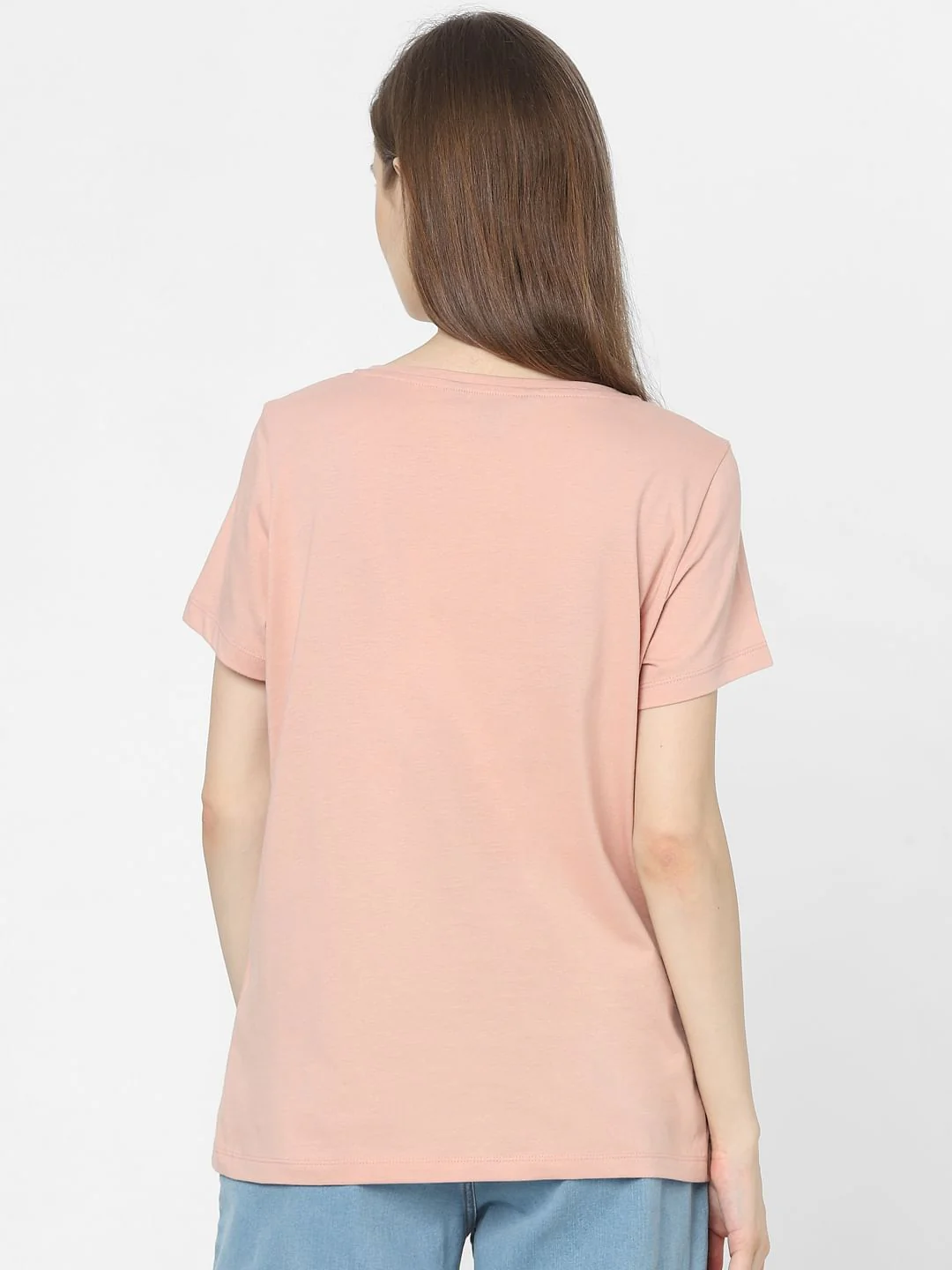 Pink Slogan Print T-Shirt - Image 3