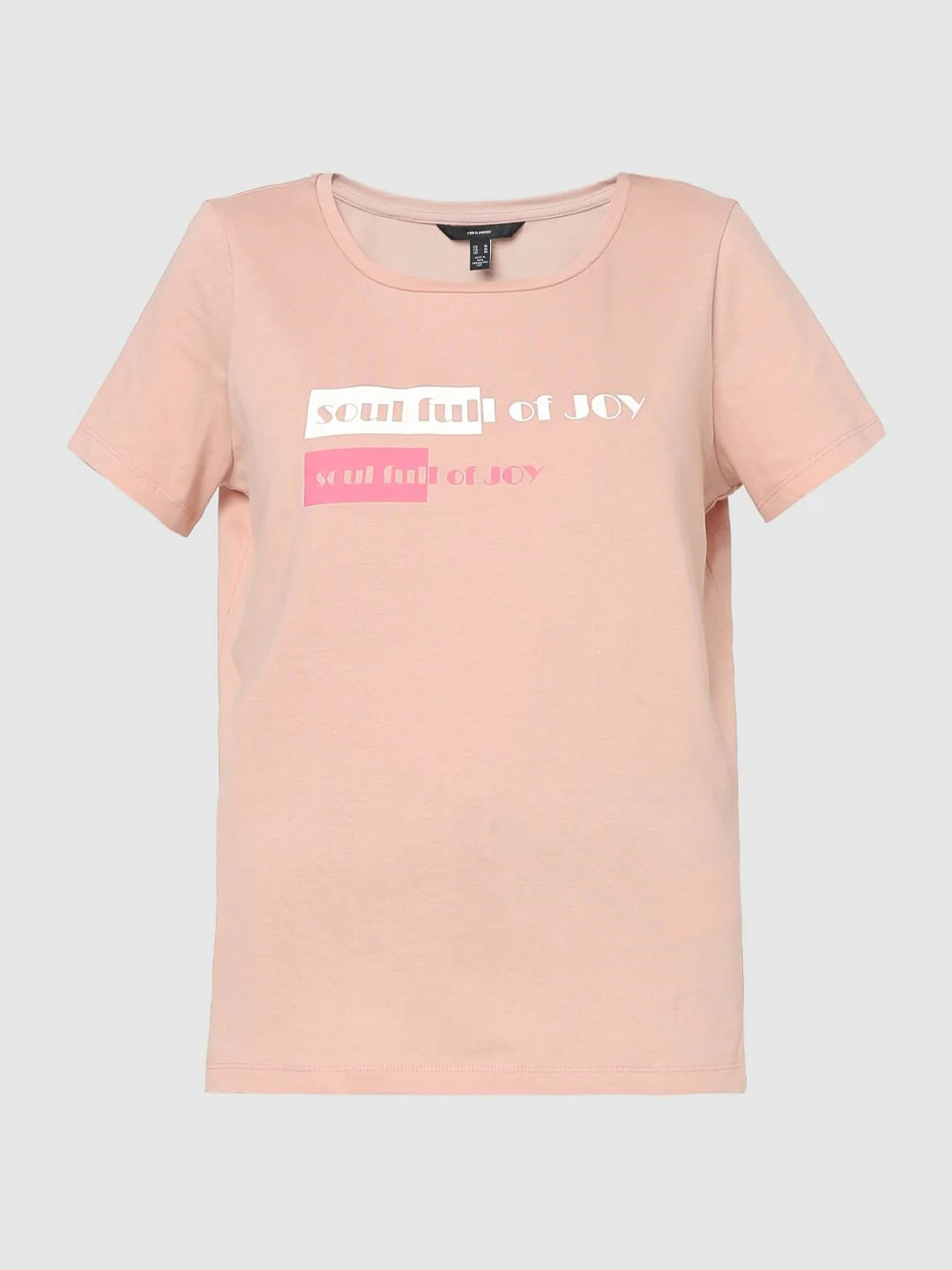 Pink Slogan Print T-Shirt - Image 6
