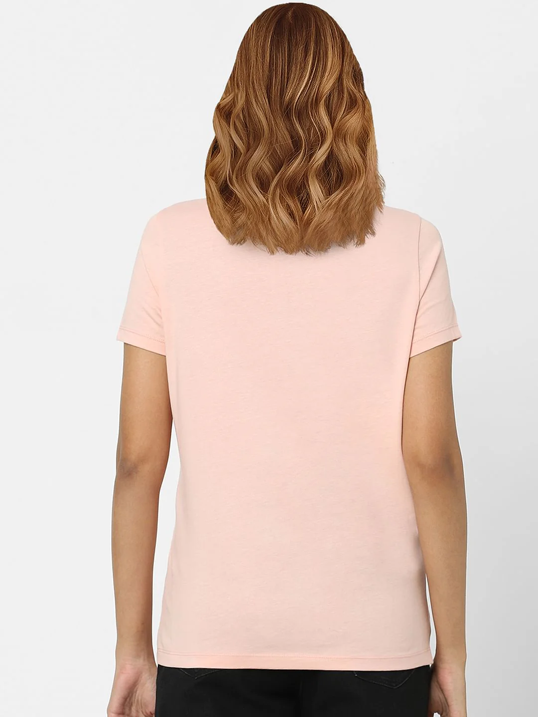 Pink Typographic Print T-Shirt - Image 3