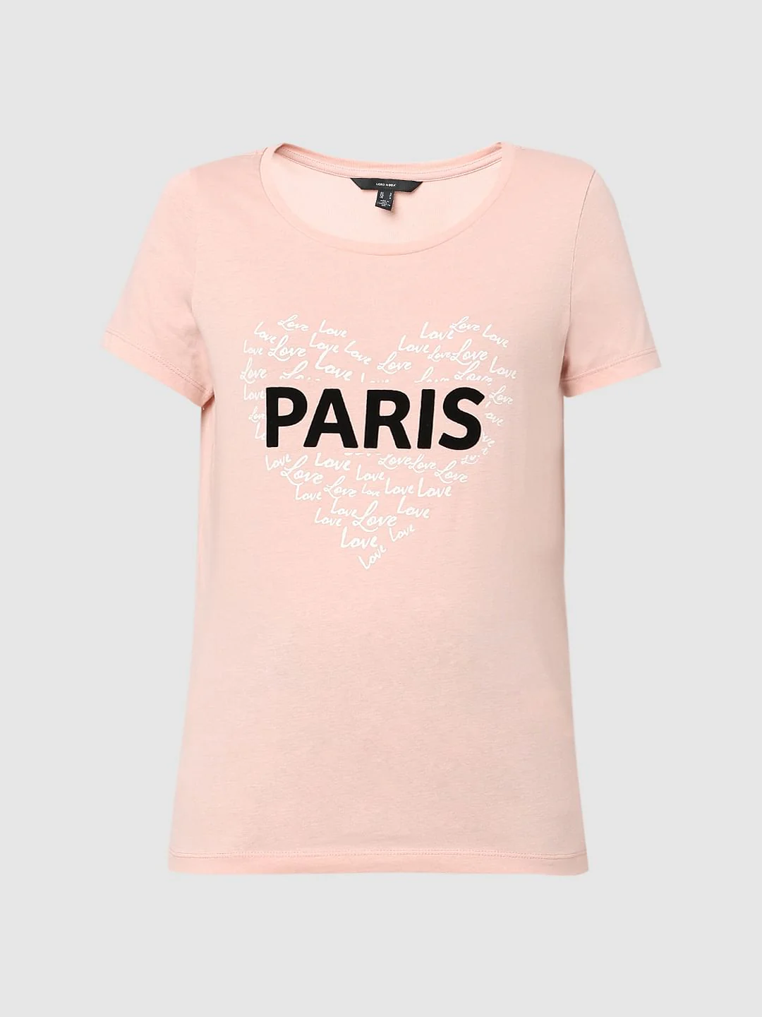 Pink Typographic Print T-Shirt - Image 6