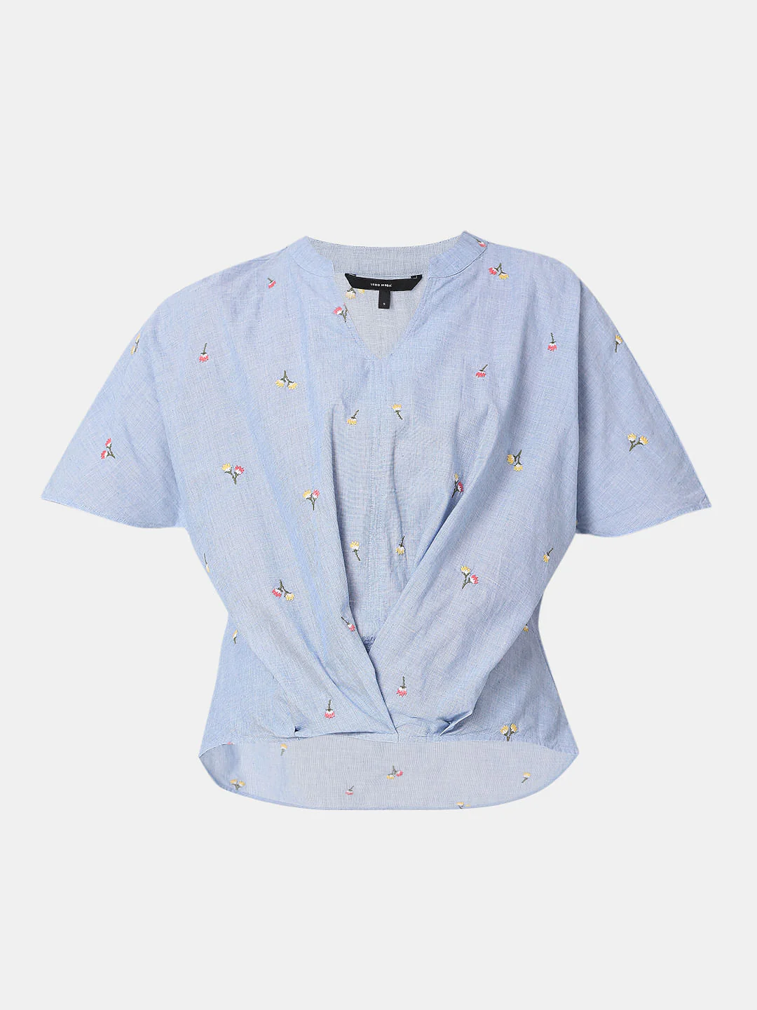 Blue Floral Top - Image 7