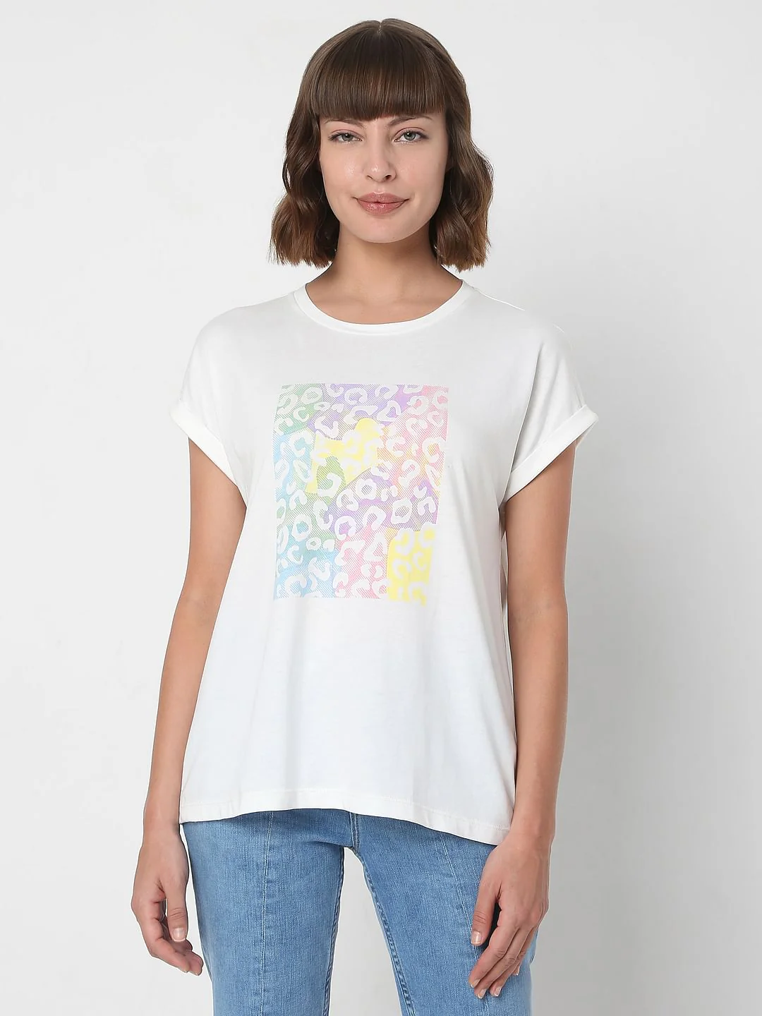 White Graphic T-Shirt - Image 2