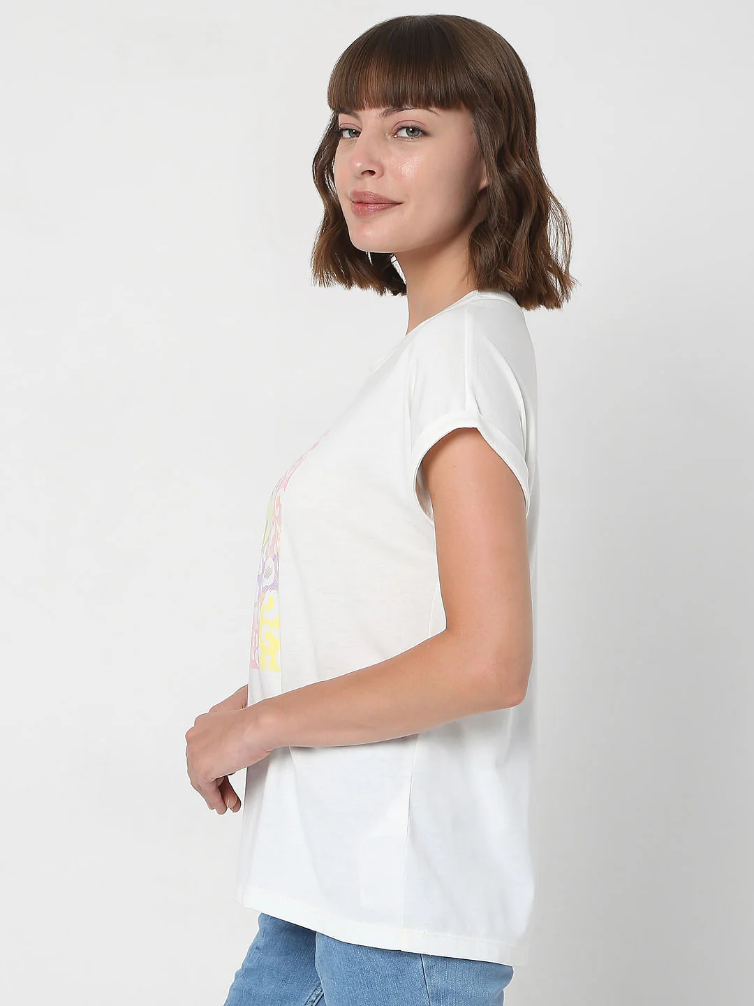 White Graphic T-Shirt - Image 3