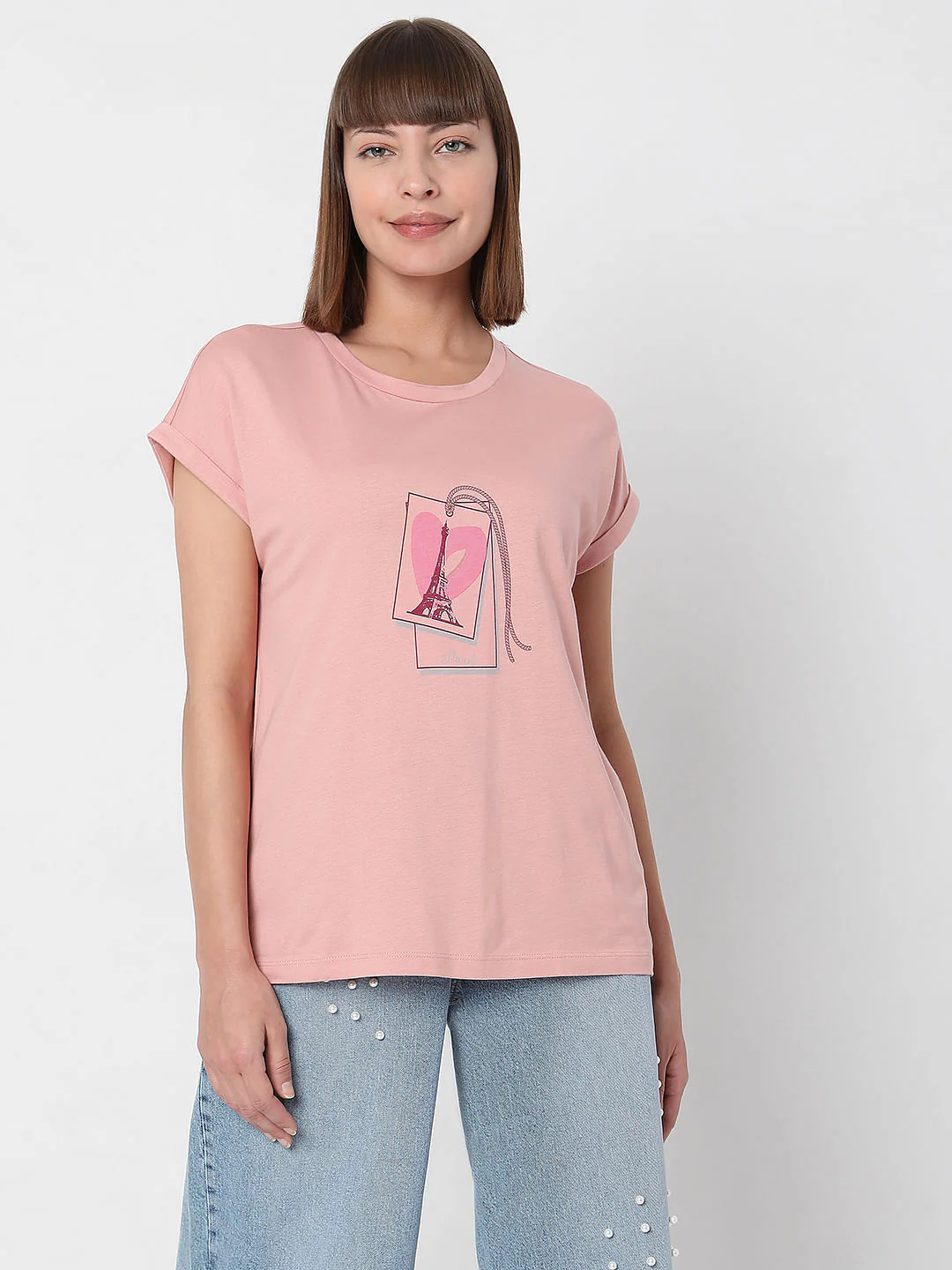 Pink Graphic T-Shirt - Image 2