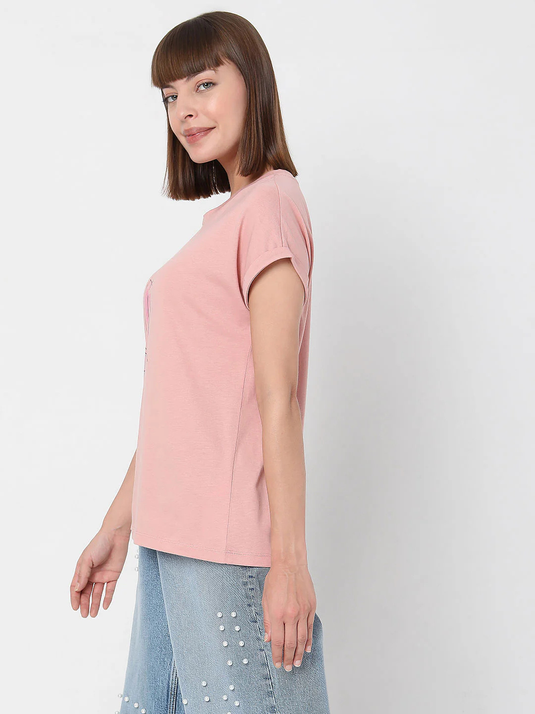 Pink Graphic T-Shirt - Image 3