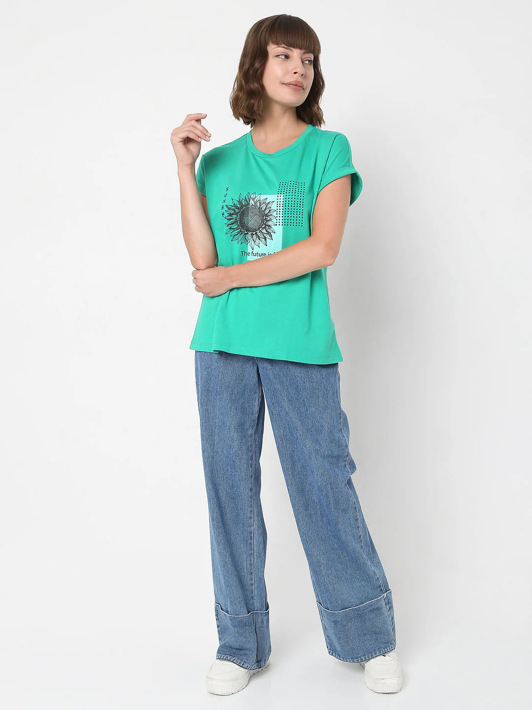 Green Graphic T-Shirt - Image 5