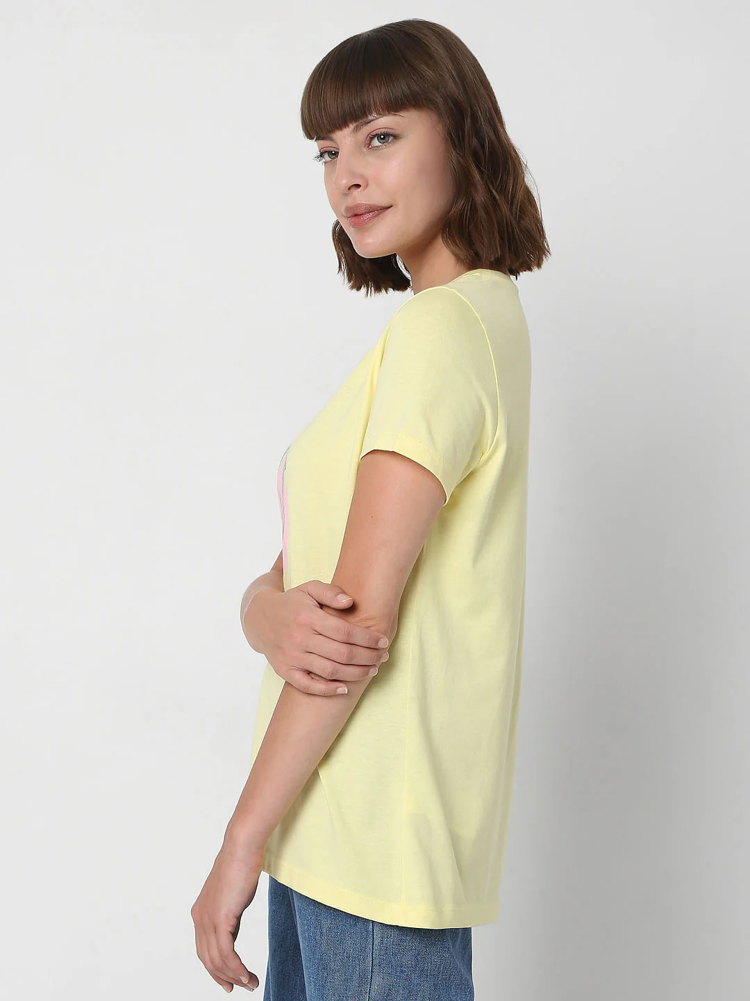 Yellow Graphic T-Shirt - Image 3
