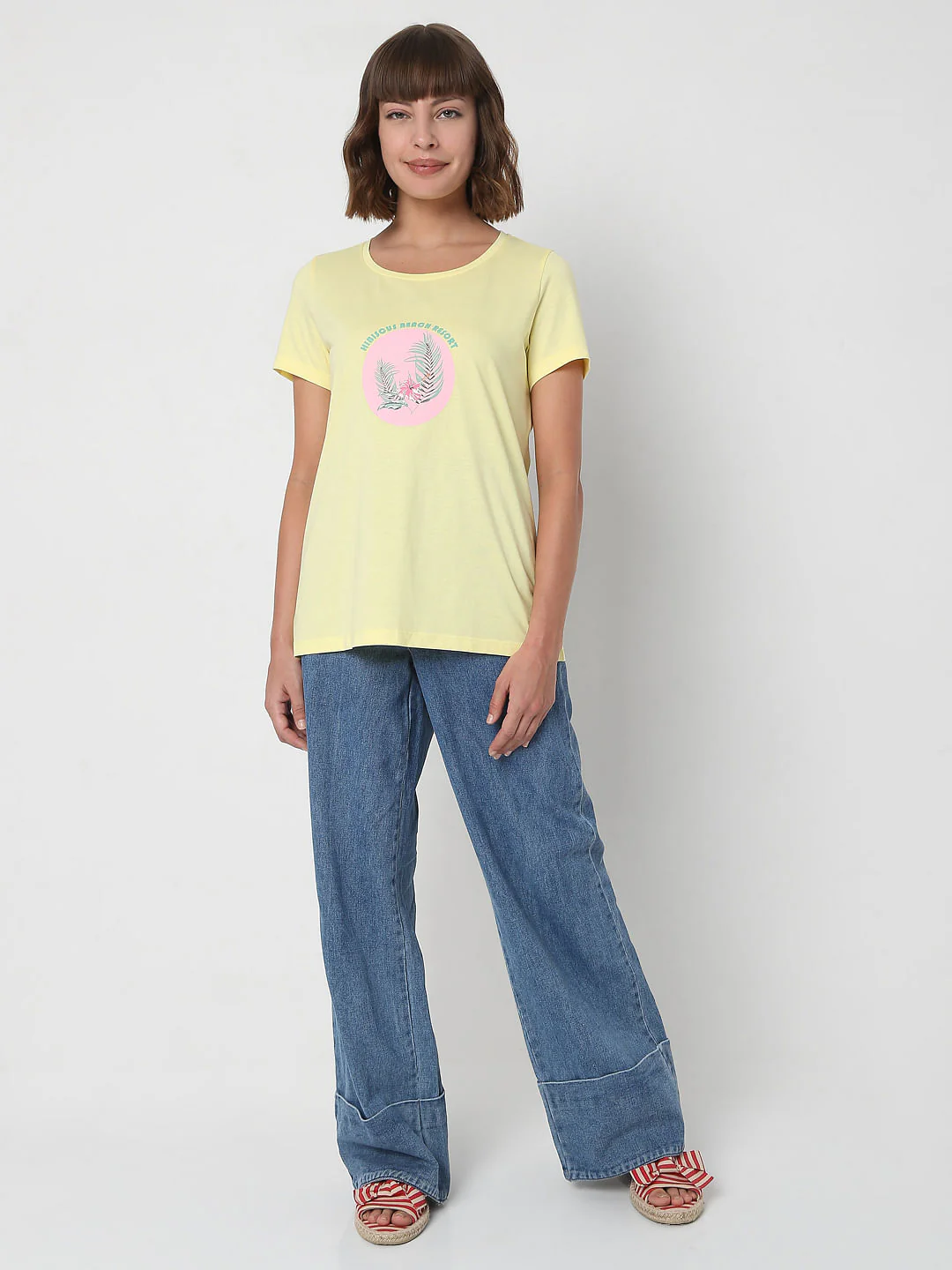 Yellow Graphic T-Shirt - Image 5