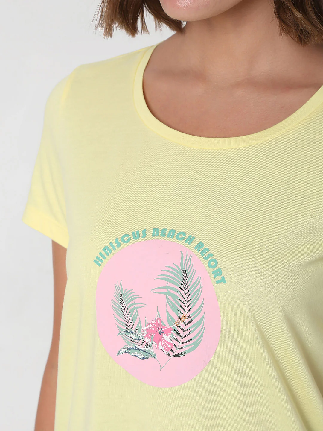 Yellow Graphic T-Shirt - Image 6